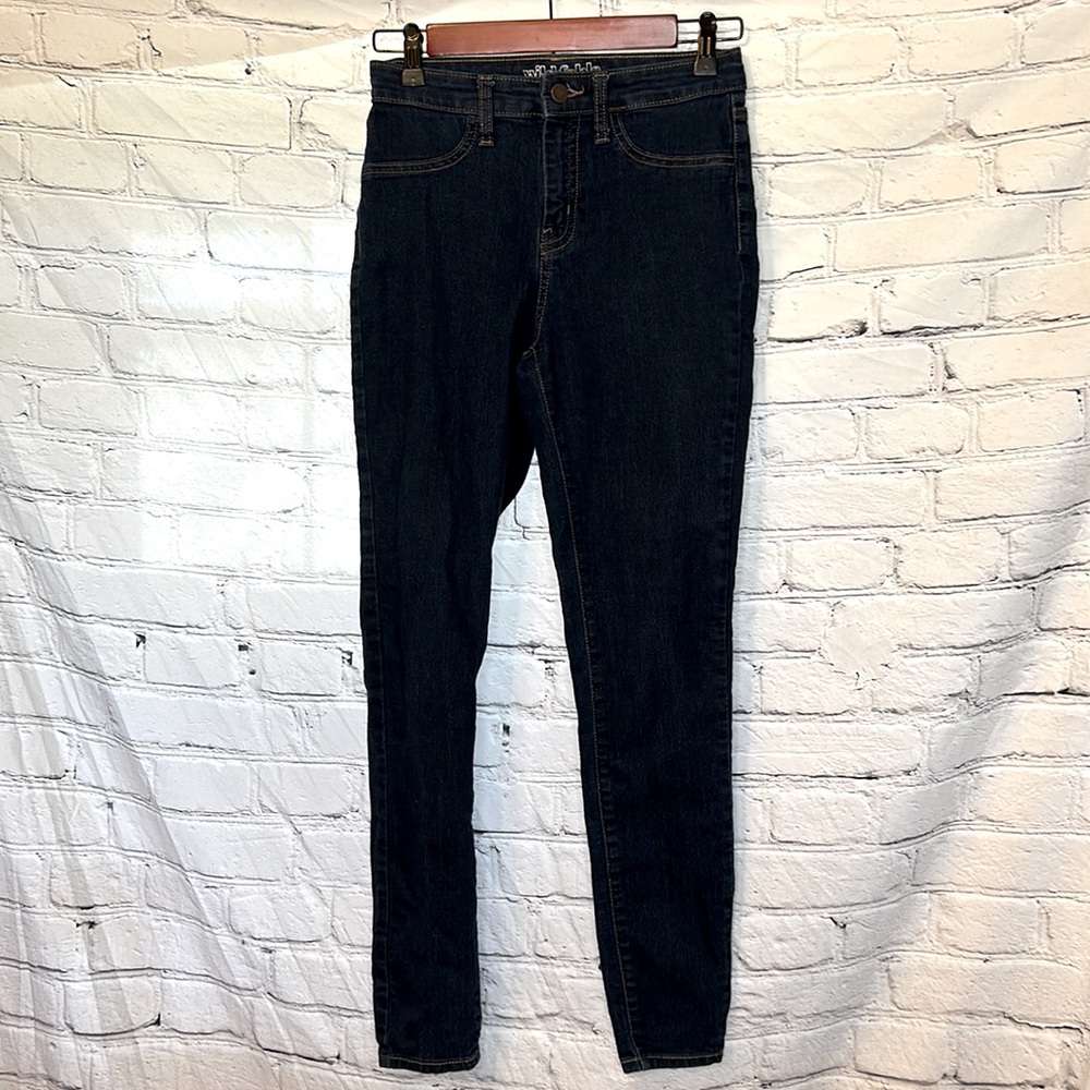 Wild Fable High Rise Skinny Blue Jeans Size 0/25 Excellent Condition